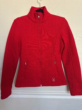 Spyder Form Fitting Full Zip Core Sweater S